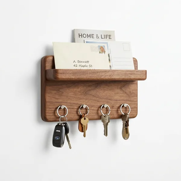 Main product photo: Magnetic Wall Key Holder for home organizers and home decor from Sesoris