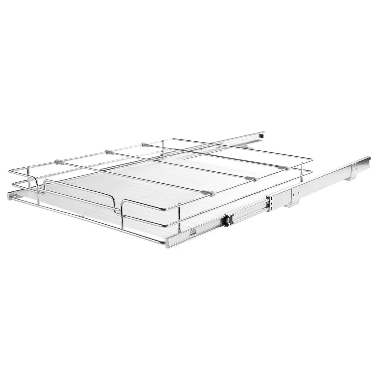 Main product photo: Pull-Out Cabinet Organizer, 17 in. Wide for kitchen essentials and kitchen storage from Sesoris