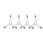 Bed Sheet Fasteners – Adjustable Elastic Straps and Clips for Securing Mattress Covers and Organizing Bed Sheets at Home