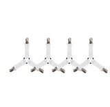 Bed Sheet Fasteners – Adjustable Elastic Straps and Clips for Securing Mattress Covers and Organizing Bed Sheets at Home