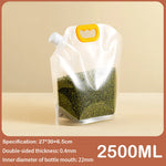 Portable Grain Storage Bags – Transparent, Recyclable, Insect-Proof, and Moisture-Resistant for Freshness Preservation