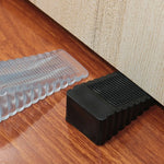 Silicone Door Stop Wedge – Reusable Shock-Absorbent Safety Stoppers for Home and Office, Anti-Collision and Anti-Finger Pinch Design