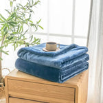 Extra Soft Flannel Blanket – Thickened and Cozy Nap Blanket, Perfect for Air-Conditioned Rooms