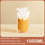 Portable Grain Storage Bags – Transparent, Recyclable, Insect-Proof, and Moisture-Resistant for Freshness Preservation