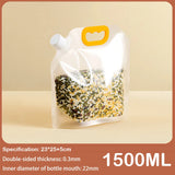 Portable Grain Storage Bags – Transparent, Recyclable, Insect-Proof, and Moisture-Resistant for Freshness Preservation