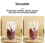 Portable Grain Storage Bags – Transparent, Recyclable, Insect-Proof, and Moisture-Resistant for Freshness Preservation