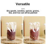 Portable Grain Storage Bags – Transparent, Recyclable, Insect-Proof, and Moisture-Resistant for Freshness Preservation