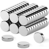 Super Strong Neodymium Disc Magnets – Powerful Rare Earth Magnets for Fridge, DIY Projects, Crafts, Scientific Experiments, and Office Use