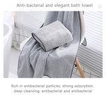 Thickened Microfiber Bath Towel – Soft and Absorbent Towel for Body, Gym, Sports, Spa, Shower, and Home Use