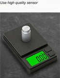 Precision Pocket Scale – Digital Mini Scale with Backlit LCD for Measuring Grams, Ounces, and Grains, Ideal for Jewelry, Food, and Travel