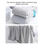 Thickened Microfiber Bath Towel – Soft and Absorbent Towel for Body, Gym, Sports, Spa, Shower, and Home Use