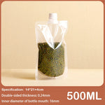 Portable Grain Storage Bags – Transparent, Recyclable, Insect-Proof, and Moisture-Resistant for Freshness Preservation