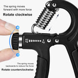 Adjustable Grip Strengthener – Hand Exerciser for Strength Training, Fitness, and Finger Rehabilitation