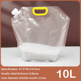 Portable Grain Storage Bags – Transparent, Recyclable, Insect-Proof, and Moisture-Resistant for Freshness Preservation