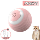 Automatic Rolling Interactive Pet Toy – Smart Electronic Magic Ball for Indoor Play and Pet Game Accessories