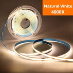 LED COB Light Strip with Touch Dimmer – Flexible USB-Powered 5V Tape for DIY Indoor Lighting, TV Backlight, Mirror, and Wall Decor