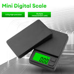 Precision Pocket Scale – Digital Mini Scale with Backlit LCD for Measuring Grams, Ounces, and Grains, Ideal for Jewelry, Food, and Travel