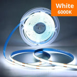 LED COB Light Strip with Touch Dimmer – Flexible USB-Powered 5V Tape for DIY Indoor Lighting, TV Backlight, Mirror, and Wall Decor