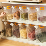 Portable Grain Storage Bags – Transparent, Recyclable, Insect-Proof, and Moisture-Resistant for Freshness Preservation