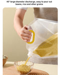 Portable Grain Storage Bags – Transparent, Recyclable, Insect-Proof, and Moisture-Resistant for Freshness Preservation