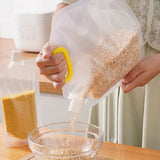 Portable Grain Storage Bags – Transparent, Recyclable, Insect-Proof, and Moisture-Resistant for Freshness Preservation