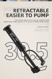 Manual Bicycle Pump – 80 PSI MTB Floor Pump with Schrader Valve for Tires, Balloons, and Cycling Accessories