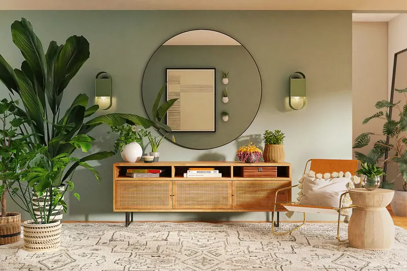 Tidy home with organized storage